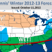 2012-2013 Snowfall Forecast Part 3 – US Forecast
